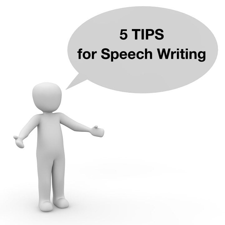 5 Tips for Speech Writing
