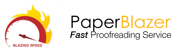 blazing quick proofreading speed