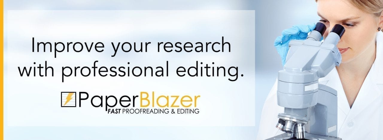 Scientific Research - proofreading and editing