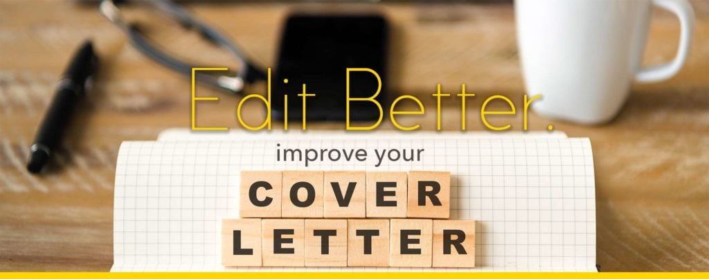 Edit Cover Letters to Be Effective