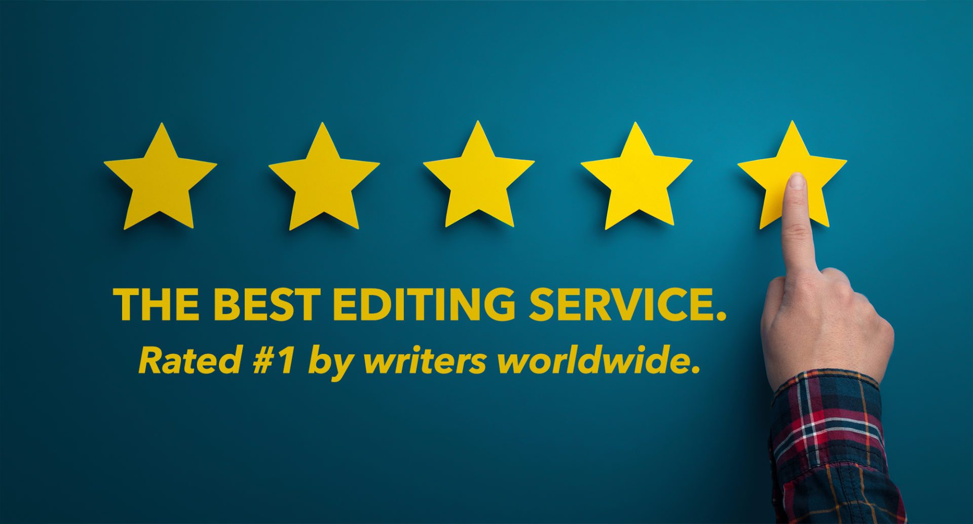 Best editing service on the internet — 5 star rating