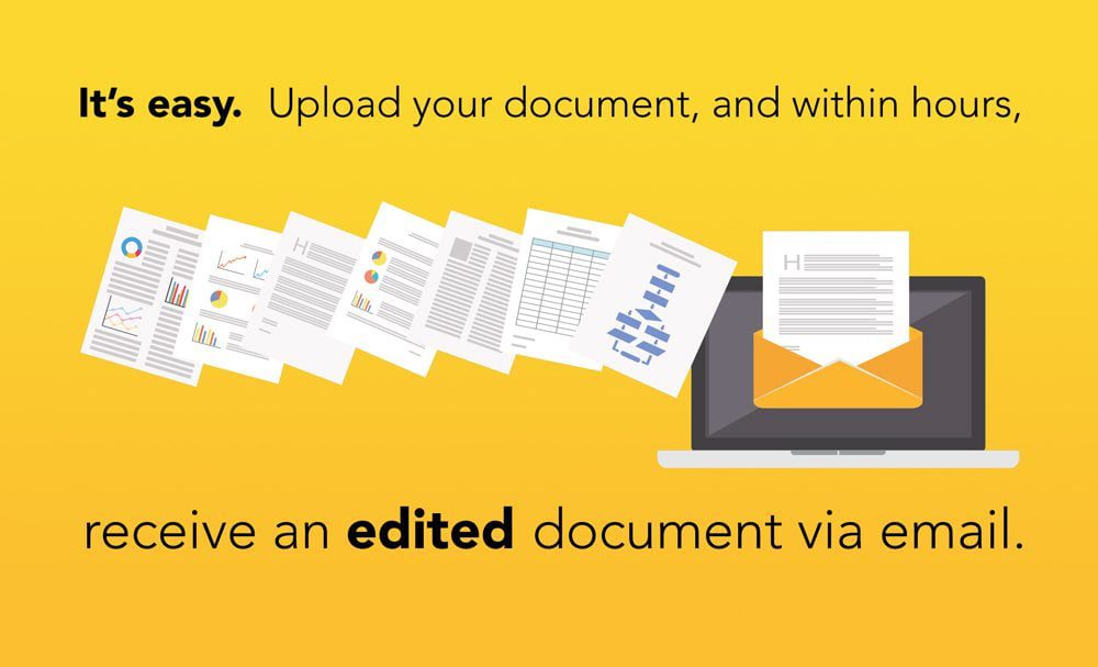 Easy Editing. Upload any document for high-quality editing.